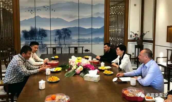 白坭镇委书记何海虹到杭州廷杰电子配件生产有限公司走访调研