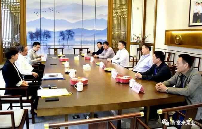 三水区委书记胡学骏一行莅临杭州廷杰电子配件生产有限公司走访慰问